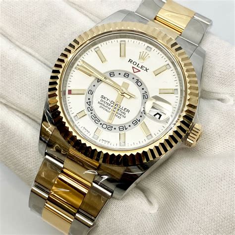 rolex sky dweller weiss|Rolex Sky-Dweller prices.